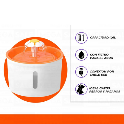 Bebedero automático para mascotas