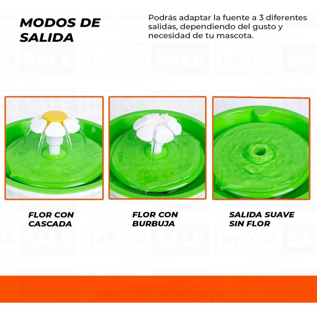 Bebedero automático para mascotas