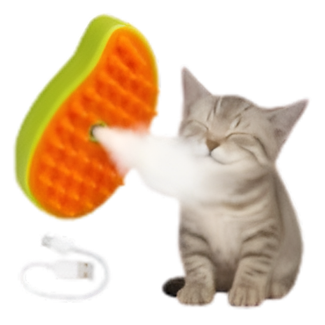 Cepillo a vapor para mascotas