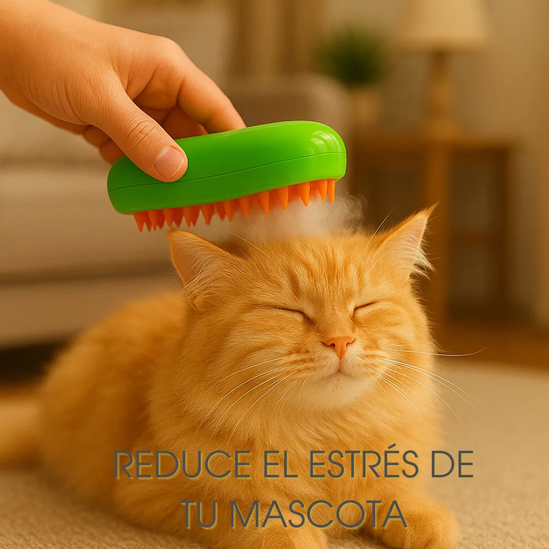 Cepillo a vapor para mascotas